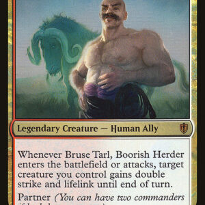 Commander 2016 - 30 - Bruse Tarl, Boorish Herder - Mythic - WR - Foil (Front)