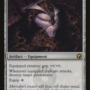 Scars of Mirrodin - 137 - Argentum Armor - Rare - C - Non-foil (Front)