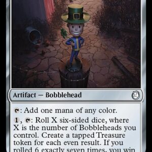 Fallout - 135 - Luck Bobblehead - Uncommon - C - Non-foil (Front)