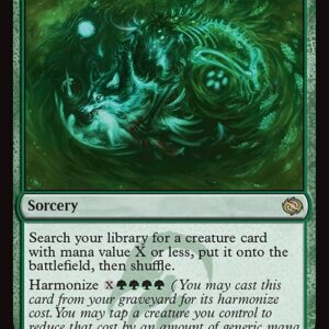 Tarkir: Dragonstorm - 150 - Nature's Rhythm - Rare - G - Non-foil (Front)