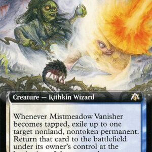 March of the Machine Commander - 129 - Mistmeadow Vanisher - Rare - WU - Non-foil (Front)