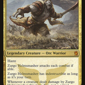 Khans of Tarkir - 214 - Zurgo Helmsmasher - Mythic - Multi - Non-foil (Front)
