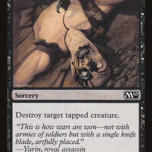Magic 2010 - 84 - Assassinate - Common - B - Non-foil (Front)