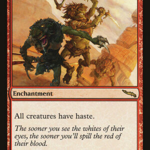 Mirrodin - 99 - Mass Hysteria - Rare - R - Non-foil (Front)