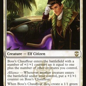 New Capenna Commander - 13 - Boss's Chauffeur - Rare - W - Non-foil (Front)