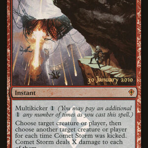 Worldwake Promos - 76★ - Comet Storm - Mythic - R - Foil - Datestamped Promo (Front)