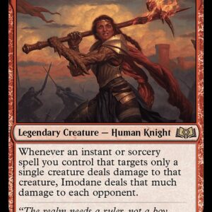 Wilds of Eldraine - 137 - Imodane, the Pyrohammer - Rare - R - Non-foil (Front)