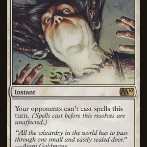 Magic 2010 - 31 - Silence - Rare - W - Non-foil (Front)