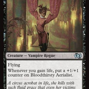 Foundations Jumpstart - 409 - Bloodthirsty Aerialist - Uncommon - B - Non-foil (Front)