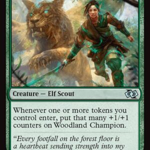 Foundations Jumpstart - 741 - Woodland Champion - Uncommon - G - Non-foil (Front)