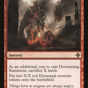 Rise of the Eldrazi - 140 - Devastating Summons - Rare - R - Non-foil (Front)