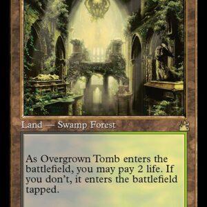 Ravnica Remastered - 407 - Overgrown Tomb - Rare - C - Non-foil (Front)