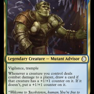 Fallout - 109 - Marcus, Mutant Mayor - Rare - UG - Foil (Front)