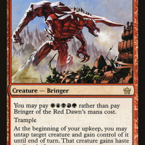 Fifth Dawn - 62 - Bringer of the Red Dawn - Rare - R - Non-foil (Front)