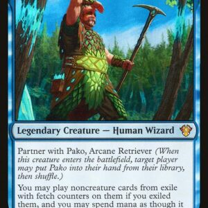 Commander 2020 - 2 - Haldan, Avid Arcanist - Mythic - U - Foil (Front)