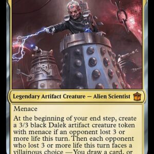 Doctor Who - 606 - Davros, Dalek Creator - Mythic - Multi - Foil (Front)