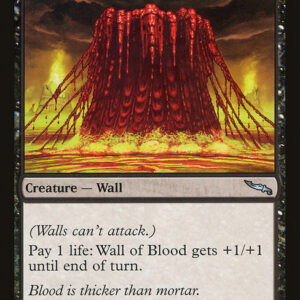 Mirrodin - 82 - Wall of Blood - Uncommon - B - Non-foil (Front)