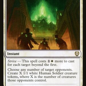 Phyrexia: All Will Be One Commander - 60 - Call the Coppercoats - Rare - W - Non-foil (Front)