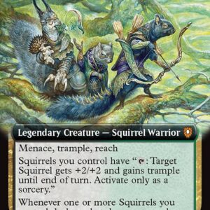 Bloomburrow Commander - 43 - The Odd Acorn Gang - Mythic - BG - Non-foil (Front)