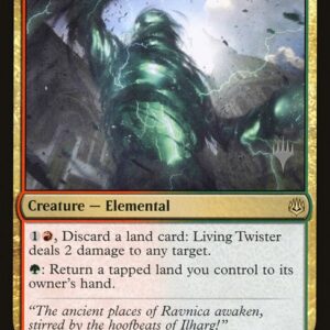 War of the Spark Promos - 203p - Living Twister - Rare - RG - Non-foil - Promo (Front)