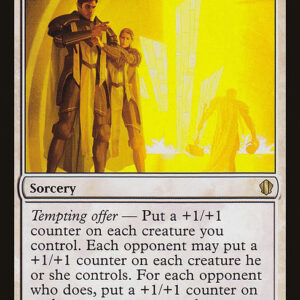 Commander 2013 - 24 - Tempt with Glory - Rare - W - Non-foil (Front)