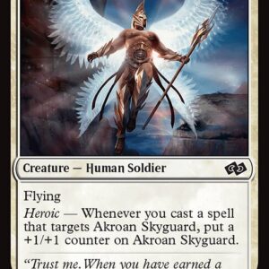 Foundations Jumpstart - 159 - Akroan Skyguard - Common - W - Non-foil (Front)