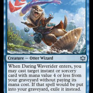 Bloomburrow - 44 - Daring Waverider - Uncommon - U - Foil (Front)