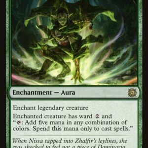 March of the Machine: The Aftermath - 21 - Leyline Immersion - Rare - G - Foil (Front)