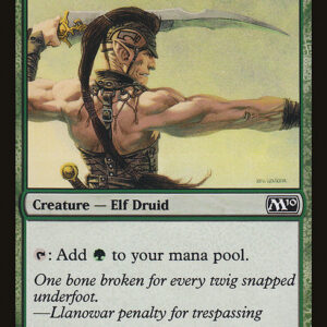 Magic 2010 - 189 - Llanowar Elves - Common - G - Non-foil (Front)