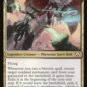 March of the Machine Commander - 7 - Moira and Teshar - Mythic - WB - Foil (Front)