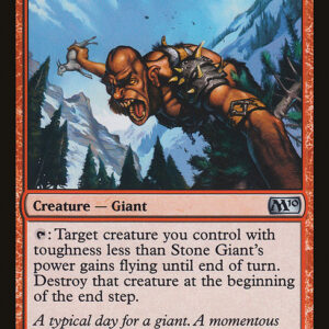 Magic 2010 - 159 - Stone Giant - Uncommon - R - Non-foil (Front)