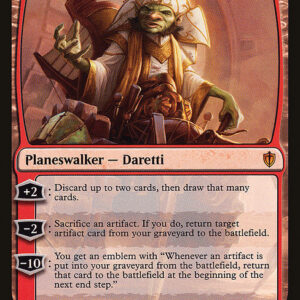 Commander 2016 - 123 - Daretti, Scrap Savant - Mythic - R - Non-foil (Front)