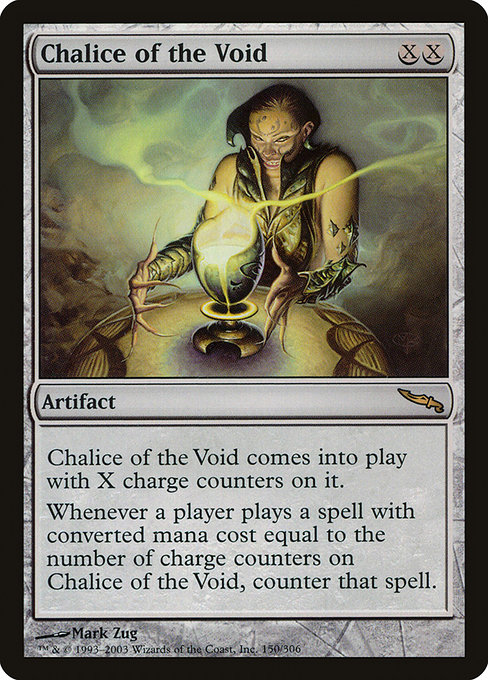 Mirrodin - 150 - Chalice of the Void - Rare - C - Non-foil (Front)