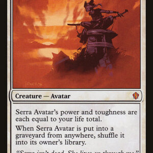 Commander 2013 - 21 - Serra Avatar - Mythic - W - Non-foil (Front)
