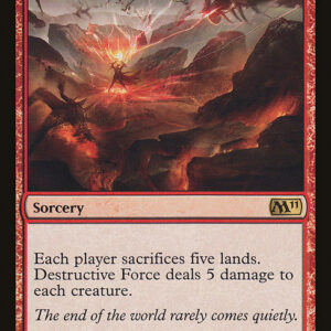 Magic 2011 - 133 - Destructive Force - Rare - R - Non-foil (Front)