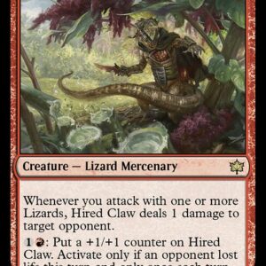 Bloomburrow - 140 - Hired Claw - Rare - R - Foil (Front)