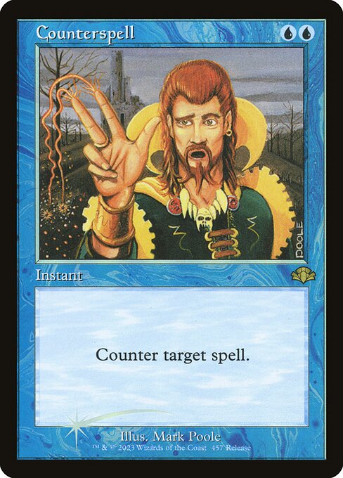 Dominaria Remastered - 457 - Counterspell - Rare - U - Foil - Promo (Front)