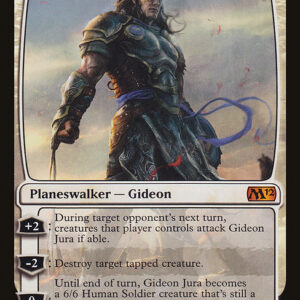 Magic 2012 - 16 - Gideon Jura - Mythic - W - Non-foil (Front)