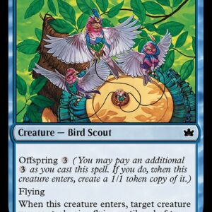Bloomburrow - 50 - Finch Formation - Common - U - Foil (Front)