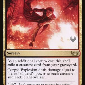 Streets of New Capenna Promos - 179p - Corpse Explosion - Rare - BR - Foil - Promo (Front)