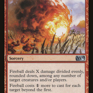 Magic 2010 - 136 - Fireball - Uncommon - R - Non-foil (Front)