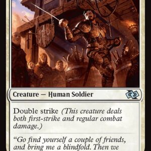 Foundations Jumpstart - 199 - Fencing Ace - Uncommon - W - Non-foil (Front)