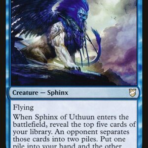 Commander 2018 - 104 - Sphinx of Uthuun - Rare - U - Non-foil (Front)