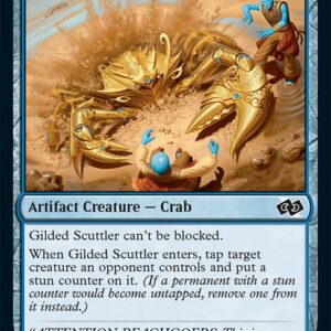 Foundations Jumpstart - 7 - Gilded Scuttler - Common - U - Non-foil (Front)