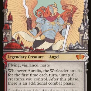 Multiverse Legends - 35 - Aurelia, the Warleader - Mythic - WR - Non-foil (Front)