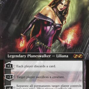Ultimate Box Topper - U10 - Liliana of the Veil - Mythic - B - Foil - Promo (Front)