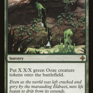 Rise of the Eldrazi - 183 - Gelatinous Genesis - Rare - G - Non-foil (Front)