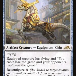 Kamigawa: Neon Dynasty Promos - 8p - Cloudsteel Kirin - Rare - W - Non-foil - Promo (Front)