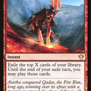 Commander 2020 - 149 - Commune with Lava - Rare - R - Non-foil (Front)
