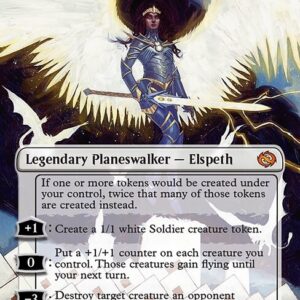 Tarkir: Dragonstorm - 398 - Elspeth, Storm Slayer - Mythic - W - Non-foil (Front)